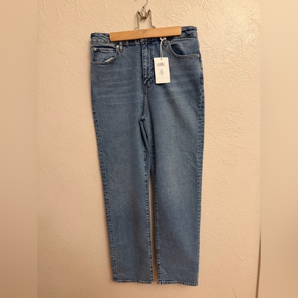 Frame Denim high rise straight jeans (the ruler) nwt !